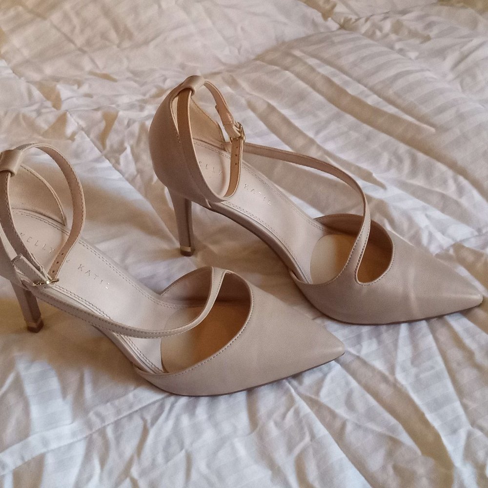 Kelly and Katie Light Nude Stiletto Heels 9